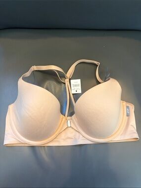 aerie Light Nude Front-Closure T-Shirt Bra